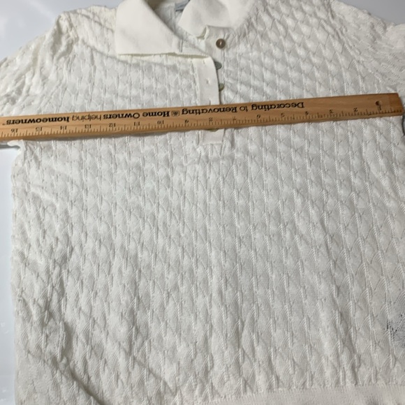 NWOT Zara knit top with collar and 3/4 sleeves 🔴 - Picture 12 of 13